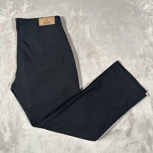 Bluffworks Ascender Chino Pants Mens 33x28 Black Performance 5-Pocket Huckberry